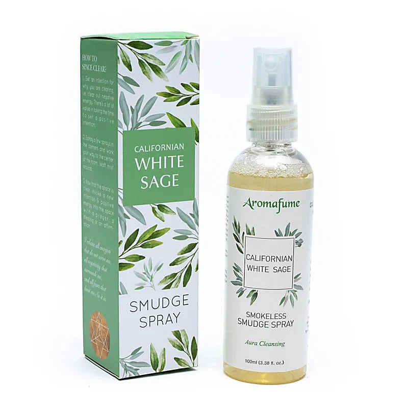 Spray Smudge alla Salvia Bianca 100ml - Aromafume