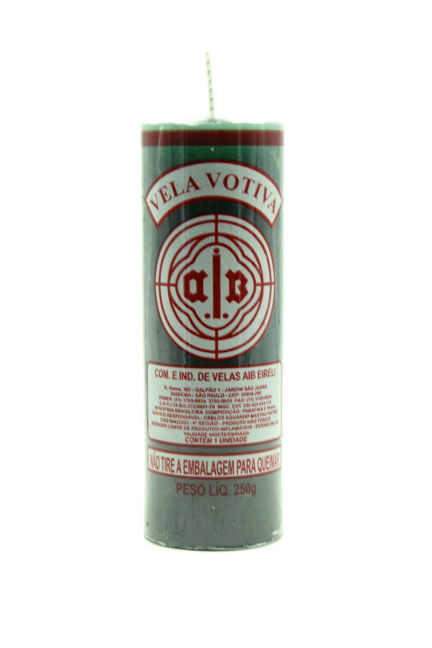 Candela Votiva 7 Giorni - Verde