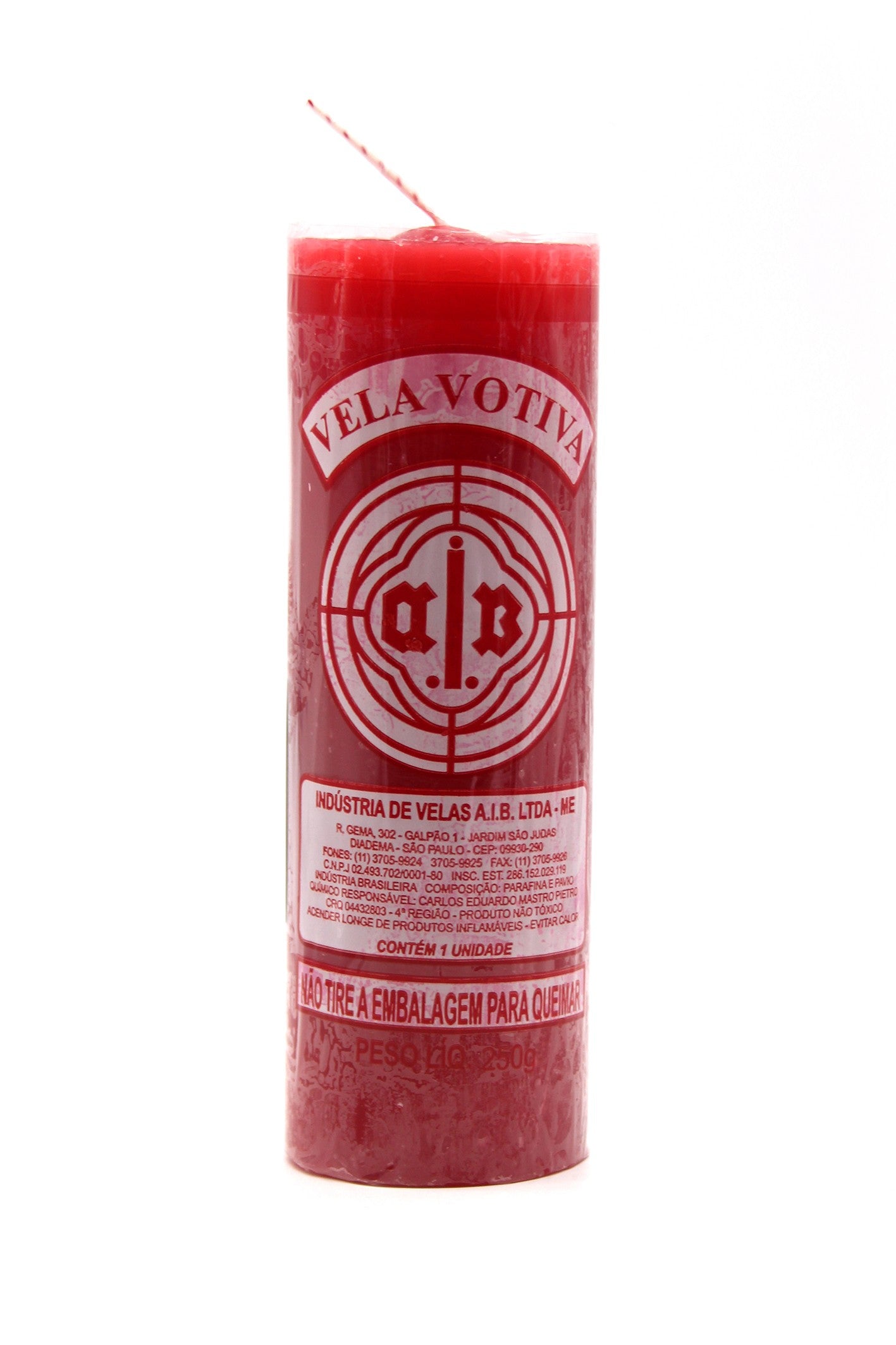 Candela Votiva 7 Giorni - Rossa