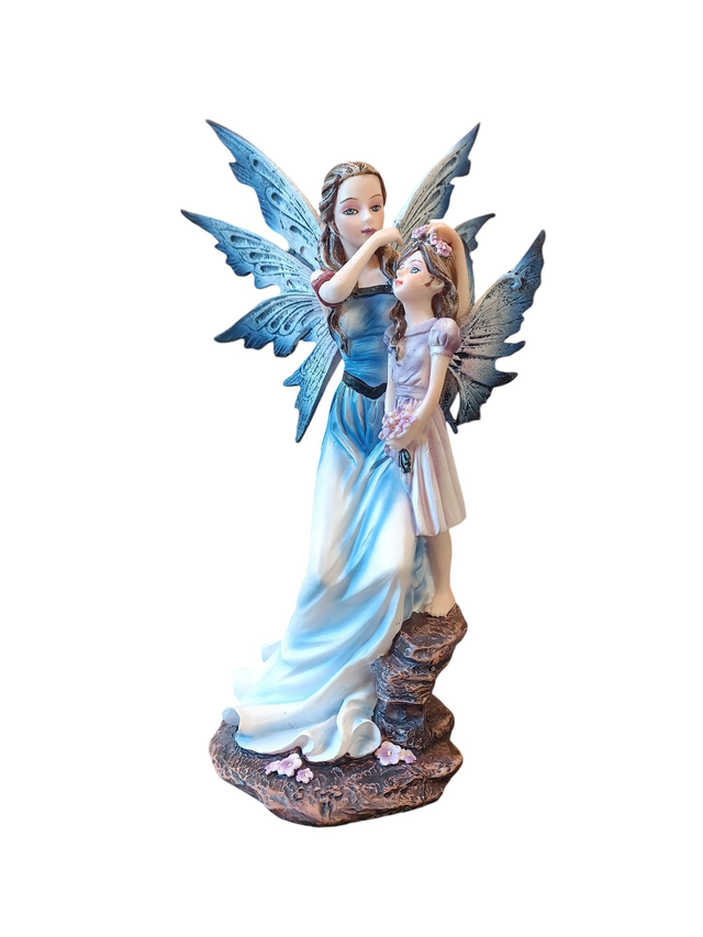 10278 Fata mamma che pettina la figlia fatina