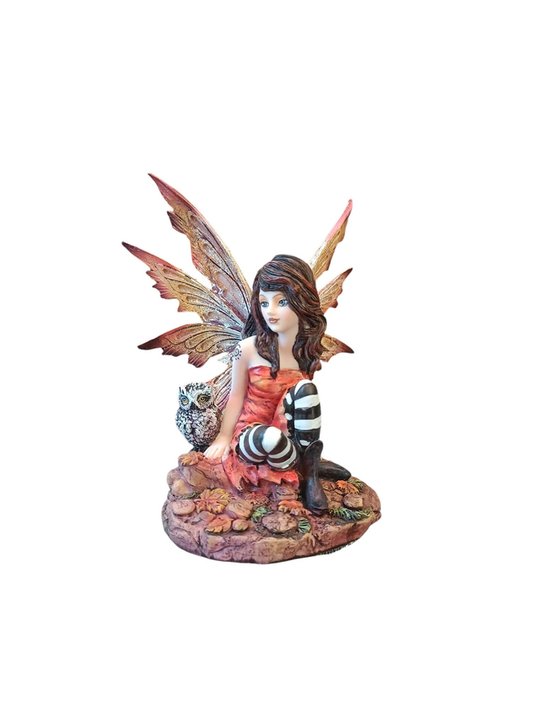 14005 Fata protettrice con Gufo