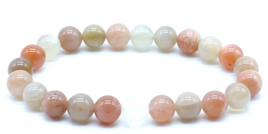 Bracciale Energetico Pietra di luna 8mm "A"