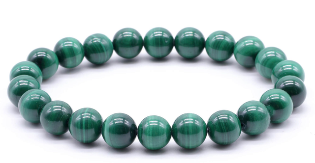 Bracciale Energetico Malachite -  8mm -''AA''
