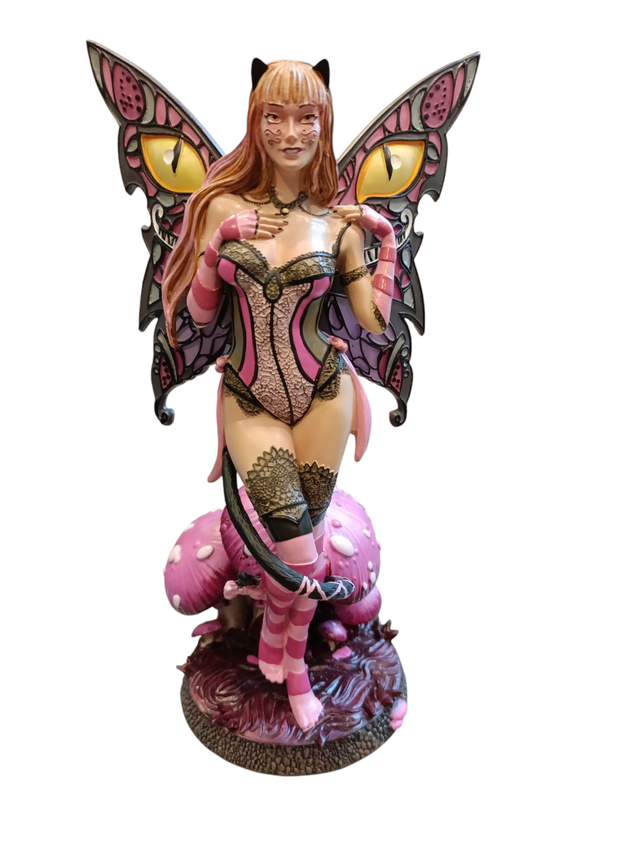 B6788 Fata Gatto "Strgatto" Alice nel paese delle meraviglie - Nemesis Now