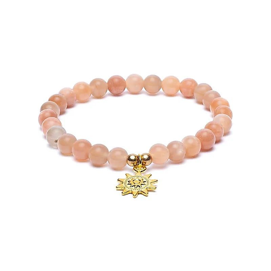 Bracciale Energetico Pietra del Sole 6mm "A"