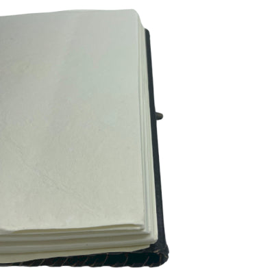 Diario in pelle libro delle ombre Triquetra 25x18 Cm