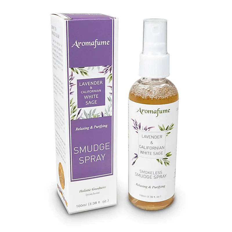 Spray Smudge alla Salvia Bianca e Lavanda 100ml - Aromafume