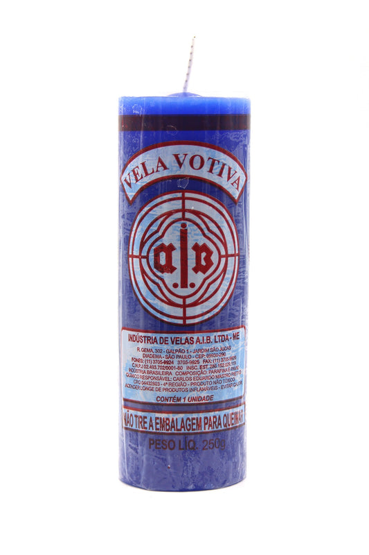 Candela Votiva 7 Giorni - Blu scuro