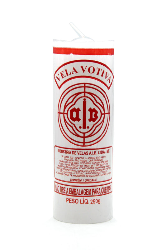 Candela Votiva 7 Giorni - Bianco