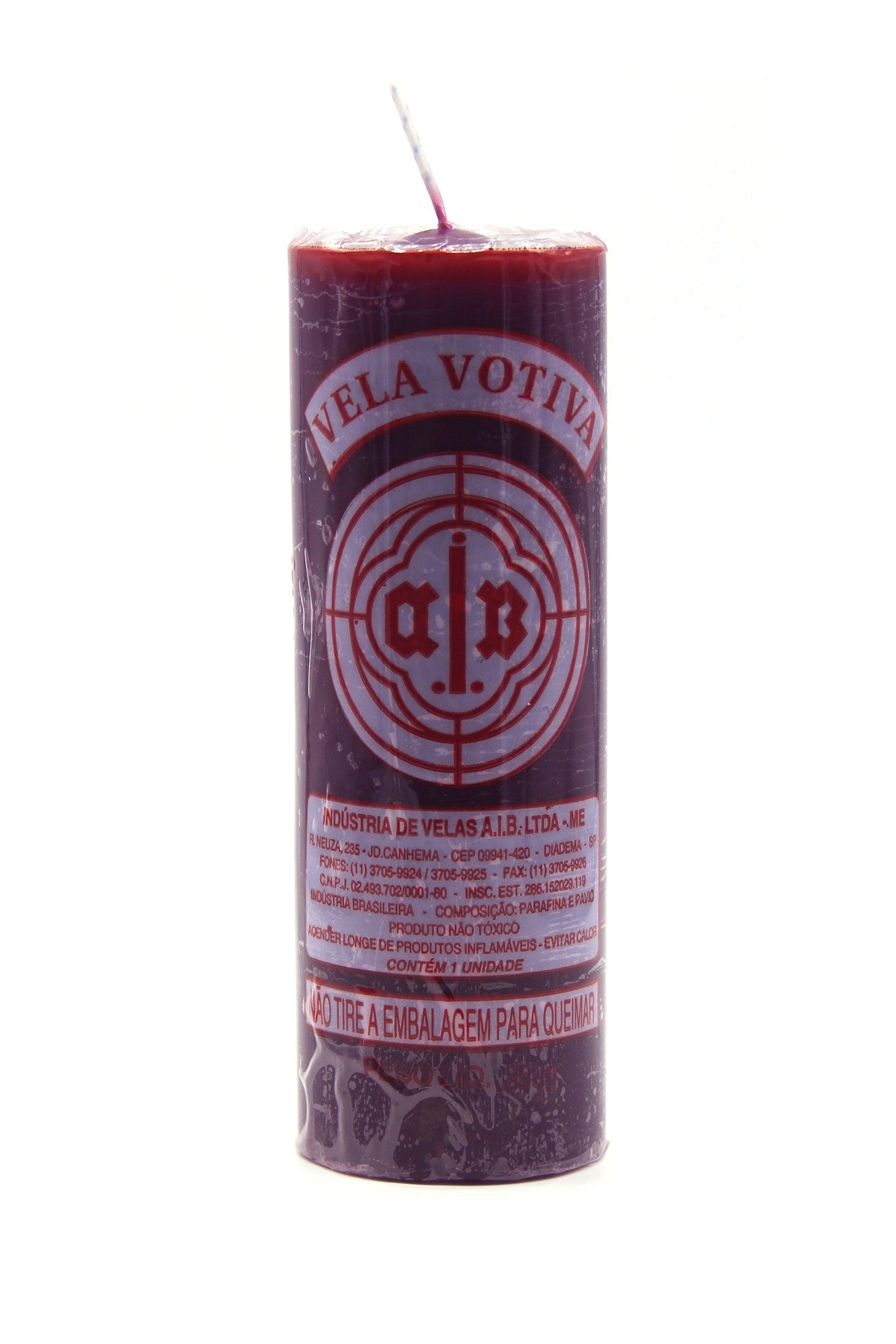 Candela Votiva 7 Giorni - Viola