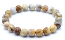 Bracciale  Energetico Agata Crazy - 8mm - "A"