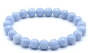 Bracciale  Energetico Angelite - 8mm - "A"