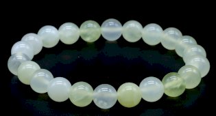 Bracciale  Energetico Giada Verde - 8mm - "A"
