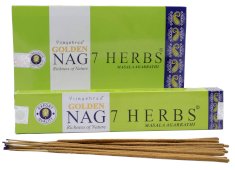 Incenso Nag Golden Bastoncino - Sette Erbe