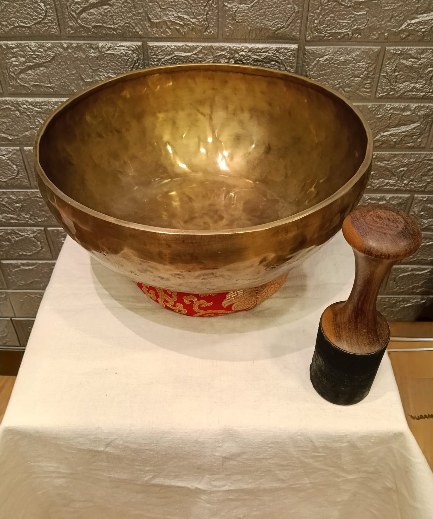 Campana tibetana artigianale – Ø 34 cm