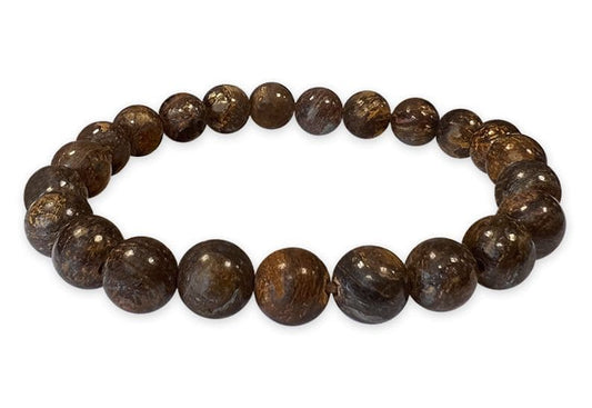 Bracciale Energetico Bronzite 8mm AB