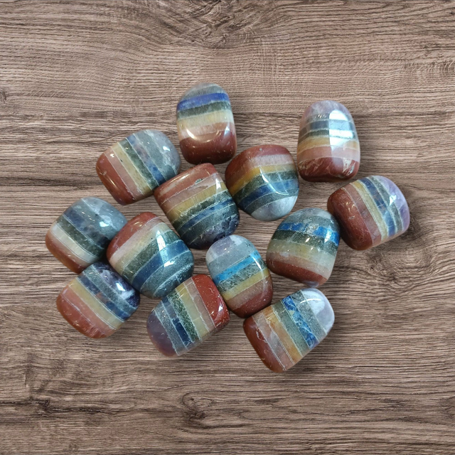 Pietra 7 chakra  2-4 cm